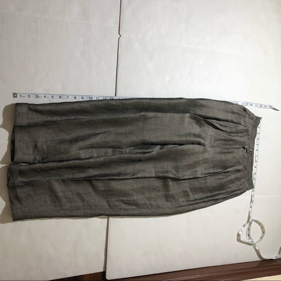 Petite Gray Silver Pants - Picture 6 of 7